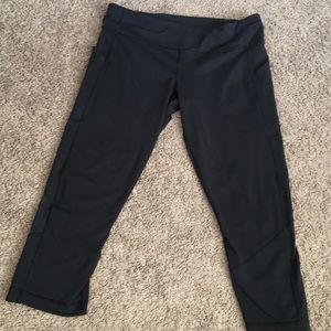 Lululemon Pace Rival Crop Black 12